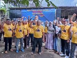 Pensiunan Guru-Tukang Sayur di Tulungagung Deklarasi Dukung Anies Jadi Capres