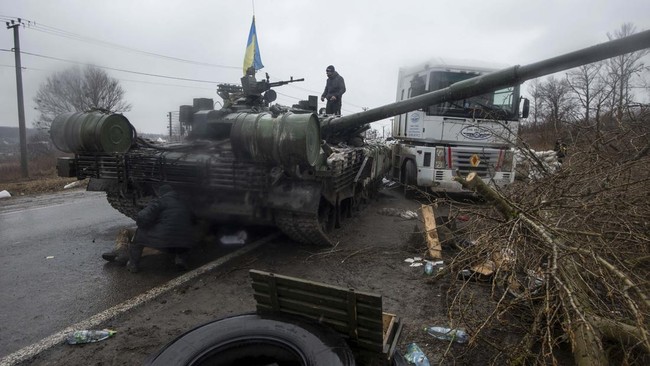 Berikut fasilitas yang diserang Rusia sejak menginvasi Ukraina pada 24 Februari lalu, bandara hingga pabrik tank.