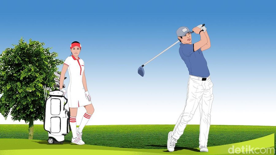 Ilustrasi Caddy Golf