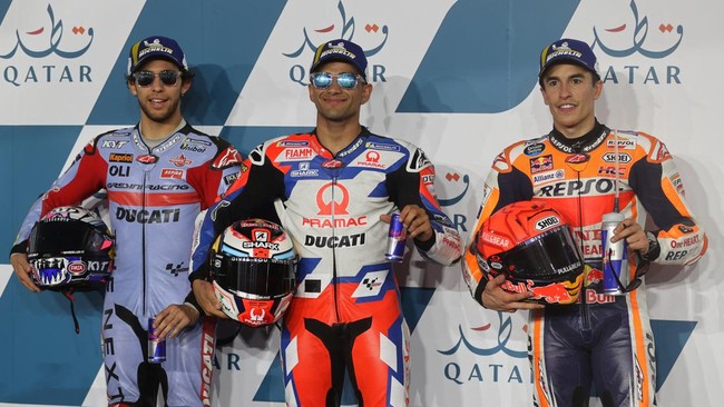 Berikut prediksi MotoGP Qatar 2022 yang akan berlangsung di Sirkuit Losail, Minggu (6/3) malam.