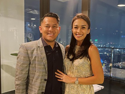 Suami Divonis Tumor Otak Jelang Pernikahan, Melanie Putria Disemangati oleh Kata-kata Ini