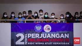 FOTO: Dua Tahun Pandemi Covid, Dua Tahun Wisma Atlet Jadi RS Darurat