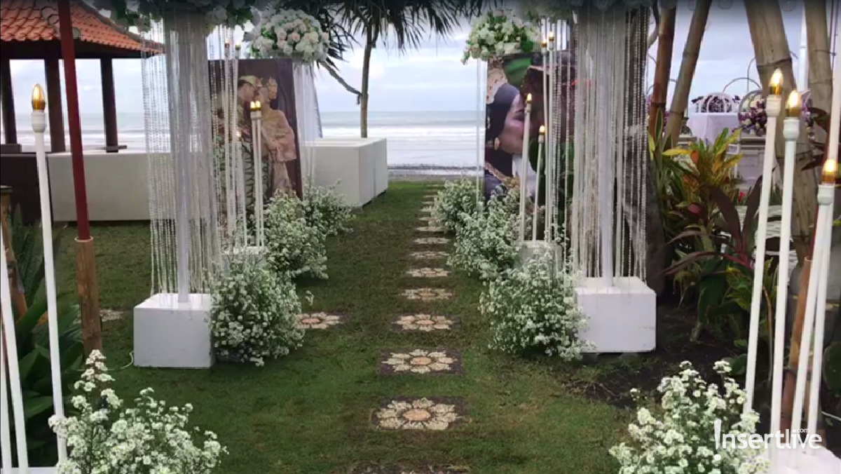 Lokasi pernikahan Venna Melinda dan Ferry Irawan