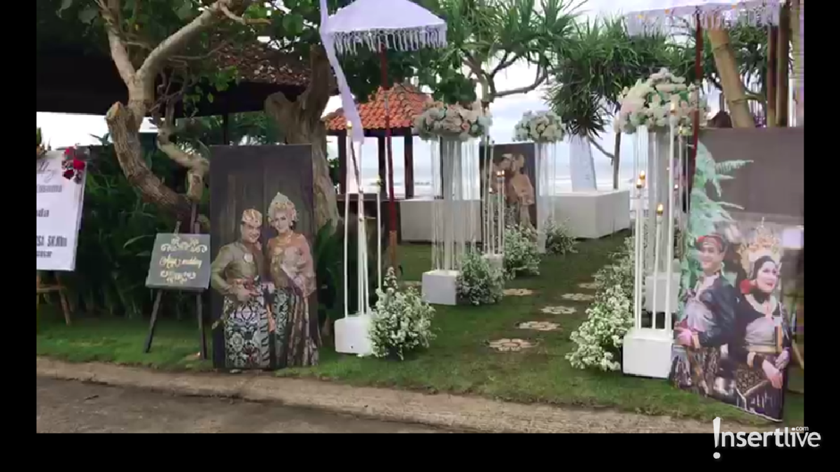 Lokasi pernikahan Venna Melinda dan Ferry Irawan