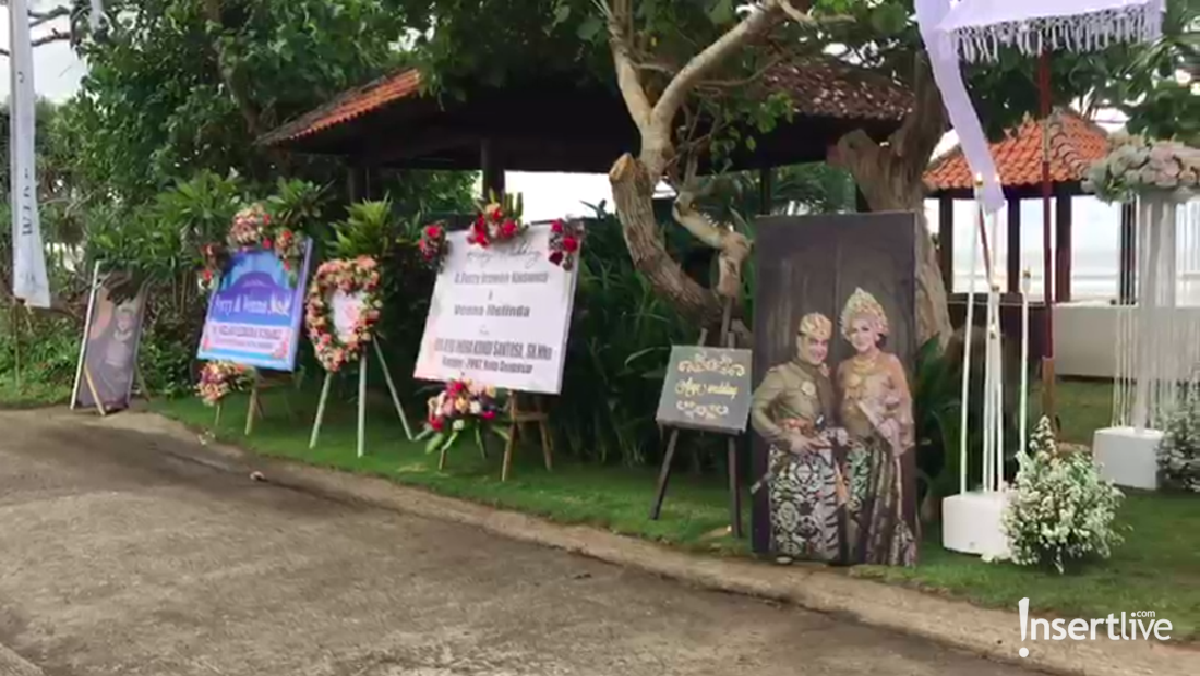 Lokasi pernikahan Venna Melinda dan Ferry Irawan