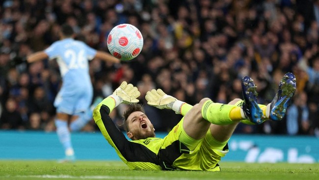Manchester United kalah 1-4 saat menghadapi tuan rumah Manchester City di Stadion Etihad, Minggu (6/3). Berikut fakta menarik laga tersebut.