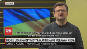 VIDEO: Menlu Ukraina Optimistis Akan Menang Melawan Rusia