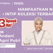 Nona Pamer Koleksi Terbaru di B-Speak Up!