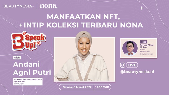 Nona Pamer Koleksi Terbaru di B-Speak Up! Nona Pamer Koleksi Terbaru di B-Speak Up!