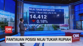 VIDEO: Pantauan Nilai Tukar Rupiah & Perdagangan IHSG 07/03/2022