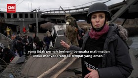 VIDEO: Vlog Proses Evakuasi Warga Kota Irpin Kyiv