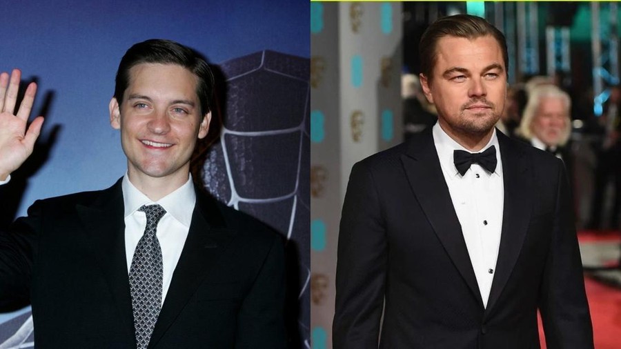 Tobey Maguire dan Leonardo DiCaprio Tobey Maguire dan Leonardo DiCaprio