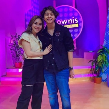 Puji Anak Eko Patrio Ganteng, Ayu Ting Ting: Foto Ama Calon Mantu