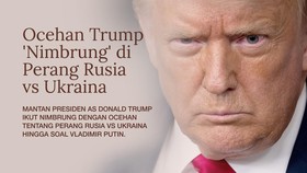 CELOTEH: Ocehan Trump 'Nimbrung' di Perang Rusia vs Ukraina