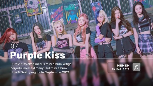 INTIP: 7 Idol K-pop Comeback Maret 2022