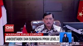 VIDEO: Jabodetabek dan Surabaya PPKM Level 2