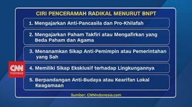 VIDEO: BNPT Ungkap Ciri Penceramah Radikal