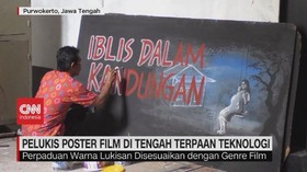 VIDEO: Pelukis Poster Film di Tengah Terpaan Teknologi