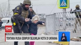 VIDEO: Tentara Rusia Gempur Sejumlah Kota di Ukraina