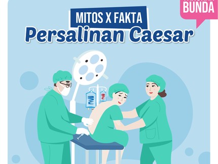 Mitos x Fakta Persalinan Caesar