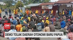 VIDEO: Demo Tolak Daerah Otonomi Baru Papua