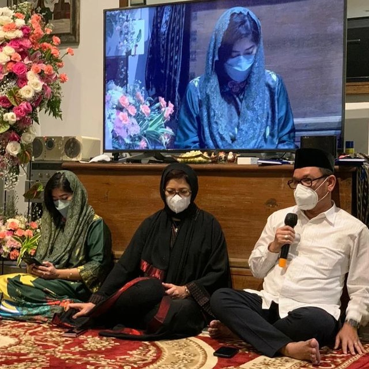 Nurul Arifin Gelar Pengajian 40 Harian Maura Magnolia