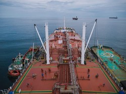Pertamina Patra Niaga Layani Bahan Bakar Kapal Asing di Selat Malaka