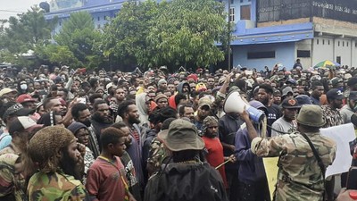 Warga Wamena Demo Tolak Pemekaran Papua: Kami Butuh Selesaikan HAM