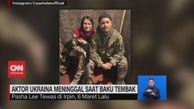 VIDEO: Aktor Ukraina Pasha Lee Meninggal Saat Baku Tembak