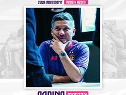 Gading Marten Resmi Jadi Presiden Klub Persik Kediri