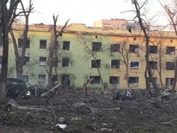 Rumah Sakit Ibu dan Anak Ukraina Hancur Akibat Gempuran Rusia
