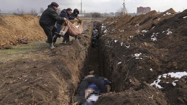 Ukraina menyebut Rusia melakukan rangkaian kejahatan perang, berikut sembilan di antaranya yang dicatat Kiyv.