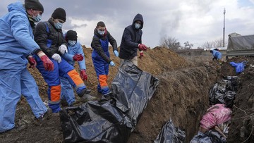 PBB melaporkan bahwa 579 warga sipil Ukraina, termasuk 42 anak-anak, tewas akibat invasi Rusia yang tak kunjung berhenti sejak 24 Februari lalu.