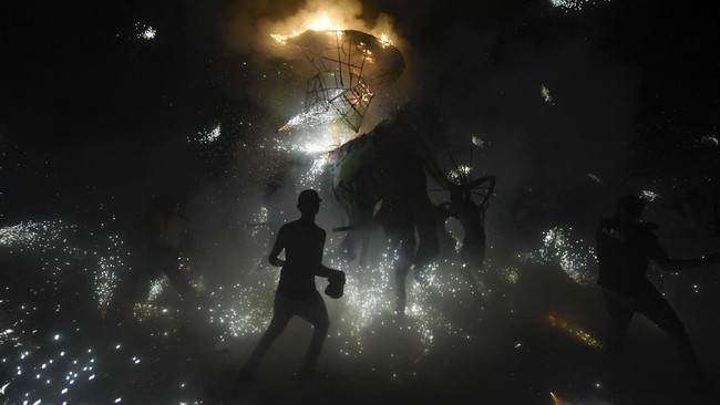 FOTO: Pesta Kembang Api San Juan de Dios di Meksiko