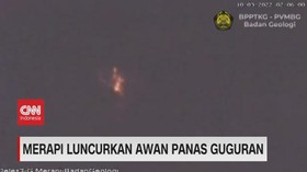 VIDEO: Merapi Luncurkan Awan Panas Guguran