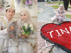 Pernikahan Viral, Mempelai Wanita Berikan Suaminya Seserahan Kucing
