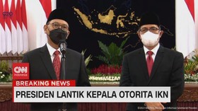 VIDEO: Pernyataan Kepala Otorita IKN, Bambang Susantono Usai Dilantik