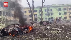 VIDEO: Momen Setelah Rumah Sakit di Mariupol Hancur Dibombardir Milite