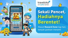 Rebahan Sambil Main di Traveloka Bisa Dapat Uang Tiap Hari!