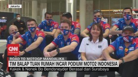 VIDEO: Tim Balap Tuan Rumah Incar Podium Moto2 Indonesia