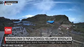 VIDEO: Pembangunan di Papua Diganggu Kelompok Bersenjata