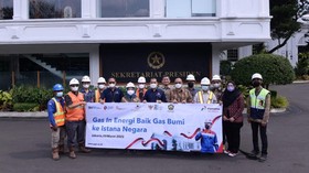 PGN Pasok Gas Bumi di Dapur Istana Negara