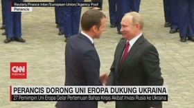 VIDEO: Perancis Dorong Uni Eropa Dukung Ukraina