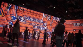 FOTO: Jelang Penutupan Dubai Expo, Paviliun Indonesia Jadi Primadona