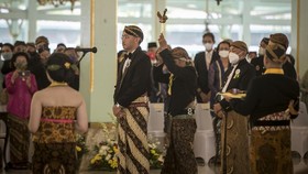 FOTO: Jumenengan Kenaikan Takhta Mangkunegara X