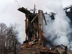 Kehancuran di Kota Chernihiv Usai Dihunjam Serangan Udara Rusia