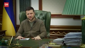 VIDEO: Presiden Ukraina: Rusia Blokir Jalur Evakuasi di Mariupol