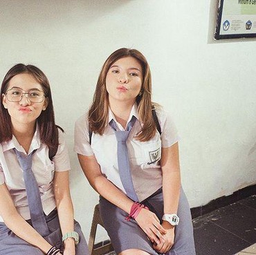 Aksi Adhisty Zara & Shaloom Razade 'Ciuman Bibir' Jadi Sorotan