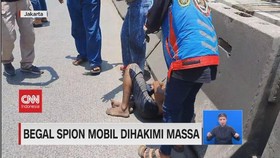 VIDEO: Begal Spion Mobil Ditangkap Korbannya