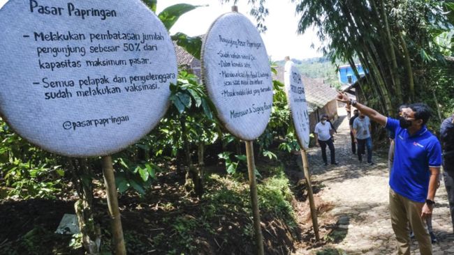 Kebun bambu yang biasanya gelap dan lain sebagainya, justru disulap menjadi satu destinasi wisata yang membuka peluang usaha dan lapangan kerja.
